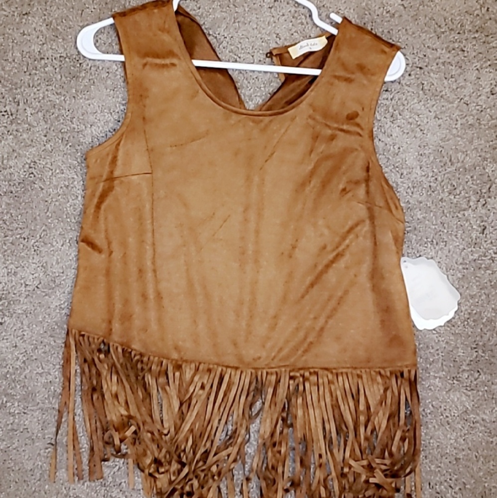 Fringe top